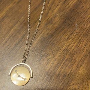 Aries zodiac sign necklace